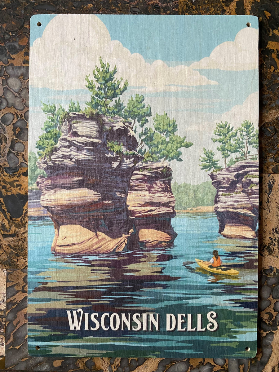 Wood Sign Sugar Bowl 10x15 Winnebago Gift Shop