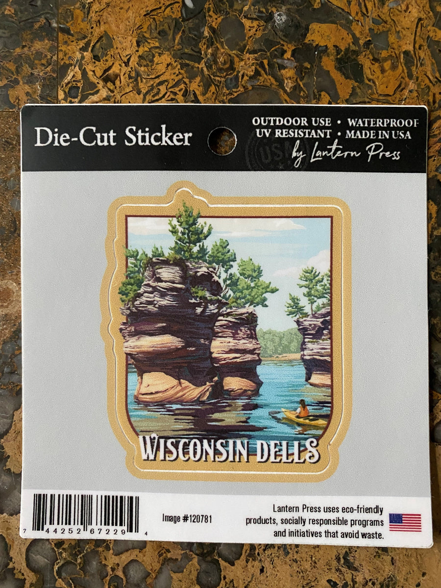 Sticker Sugar Bowl Winnebago Gift Shop