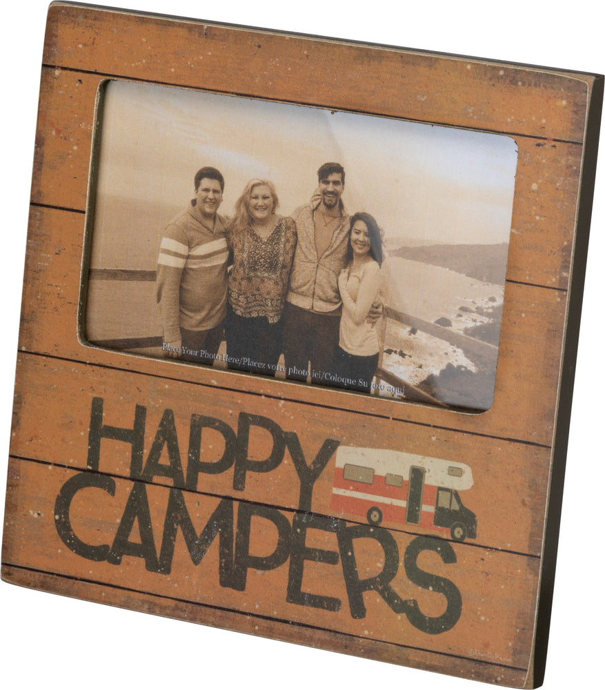 
            
                Load image into Gallery viewer, Happy Campers Plaque Frame
            
        