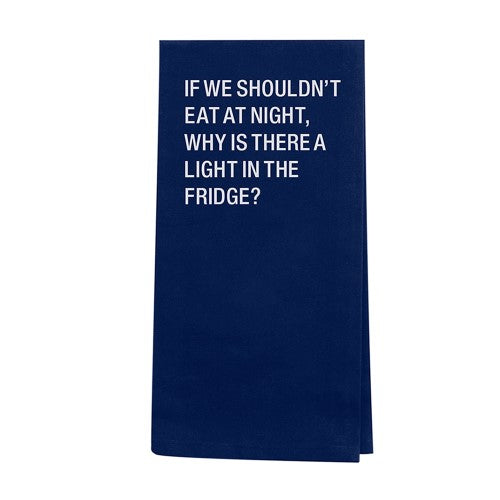 Light In The Fridge Tea Towel