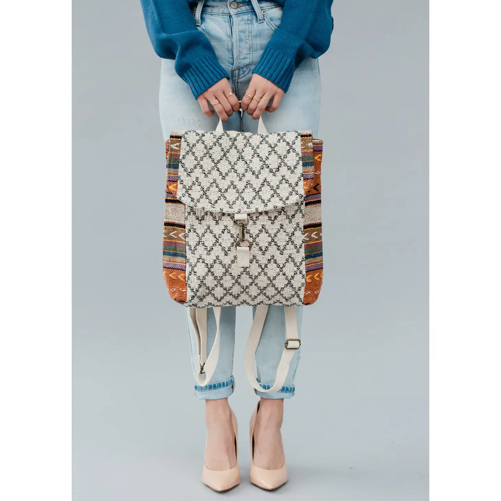 Multicolored Boho Pattern Backpack