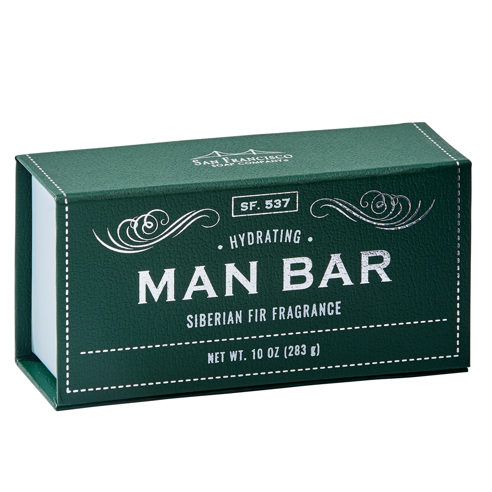 Man Bar Soap Hydrating Siberian Fir