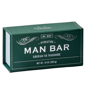 Man Bar Soap Hydrating Siberian Fir