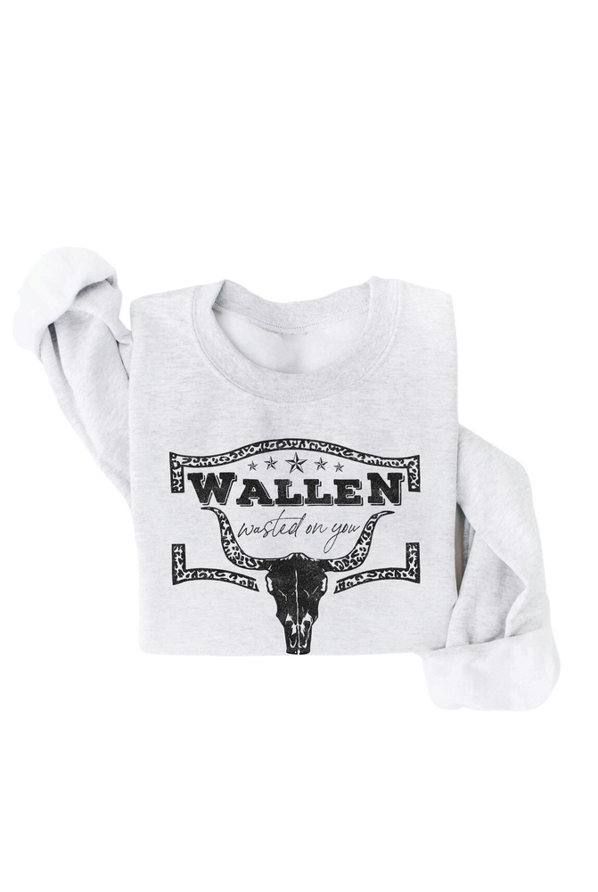
            
                Load image into Gallery viewer, Wallen Wasted On You Sweatshirt
            
        