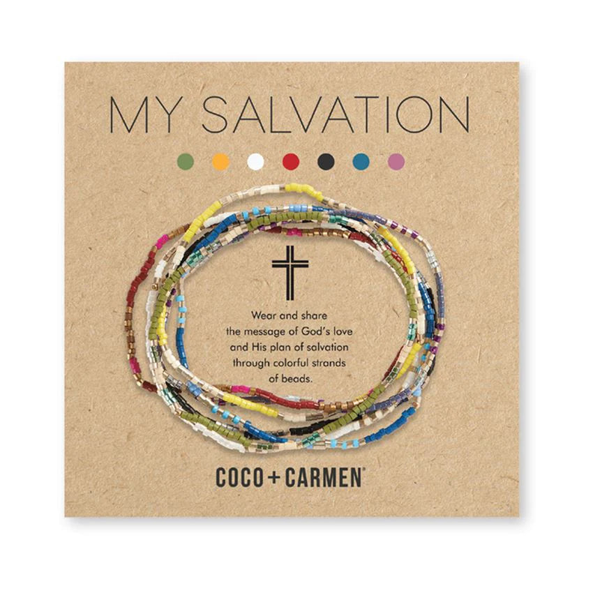 Salvation Matte Seed Bead Bracelet