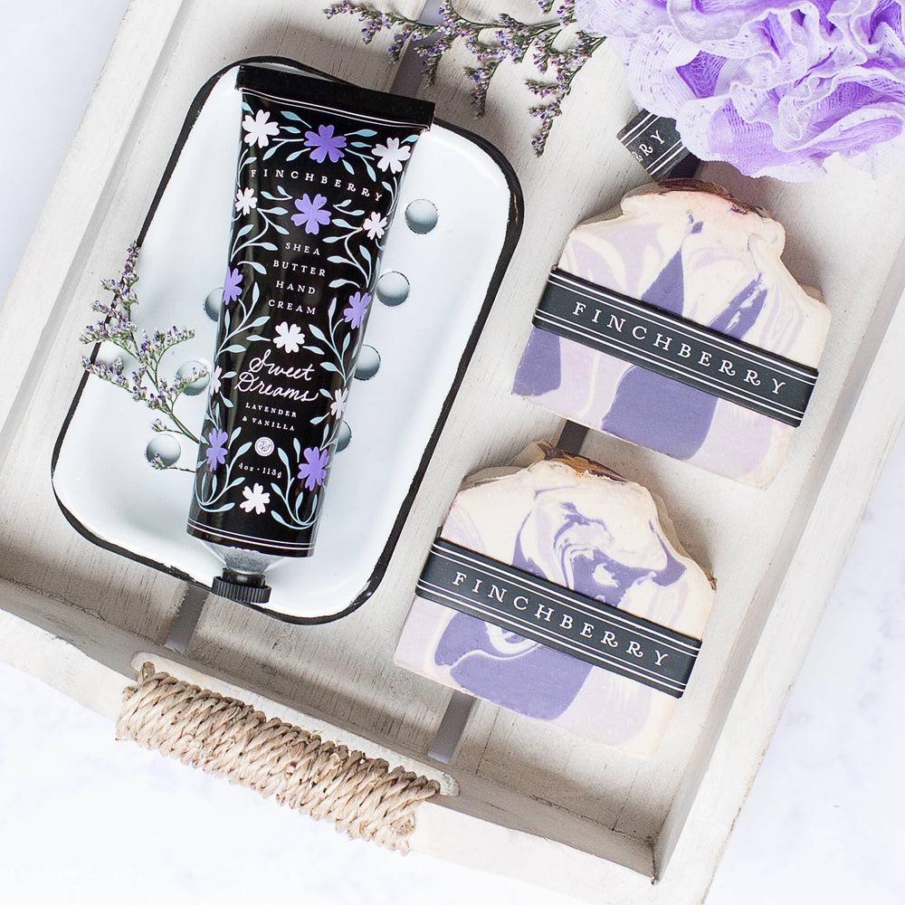 Bar Soap, Handmade Vegan - Sweet Dreams Lavender Scented Gluten-Free