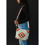 Mint & Multicolored Aztec Crossbody