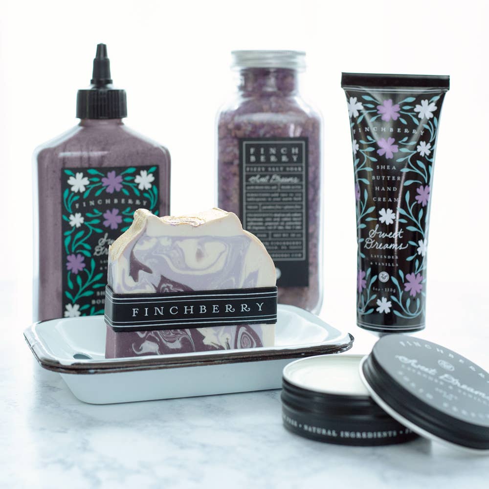 Bar Soap, Handmade Vegan - Sweet Dreams Lavender Scented Gluten-Free