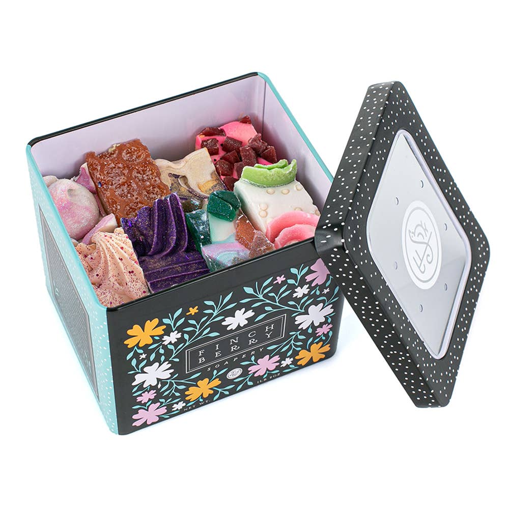 8 Pc Sampler Tin Handmade Soap Variety Pack