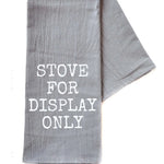 Stove For Display Only - Grey Kitchen Hand Towel