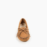 Womens Kilty Softsole Moccasin - TAUPE