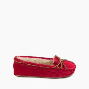 Cally Fur-Lined Womens Moccasins