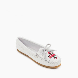 
            
                Load image into Gallery viewer, Thunderbird II Moccasin Women White Smooth Leather
            
        