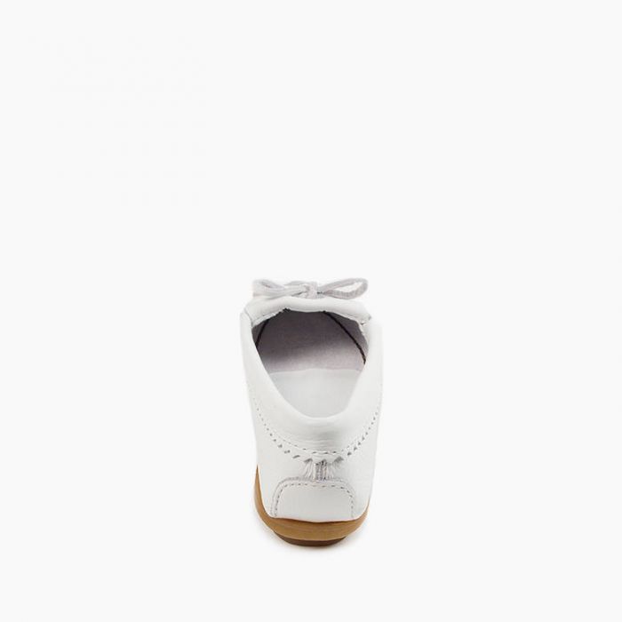 Thunderbird II Moccasin Women White Smooth Leather