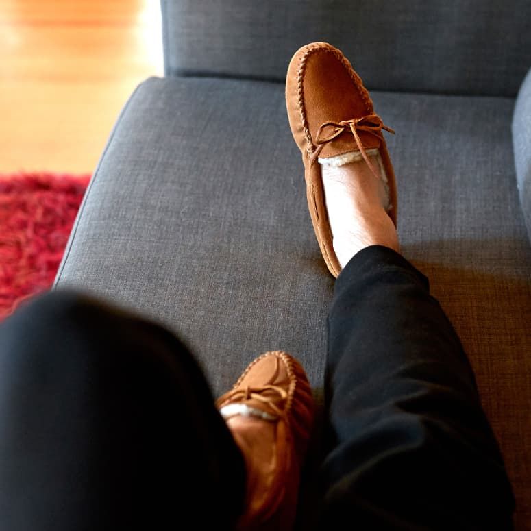 Mens Pile Lined Softsole