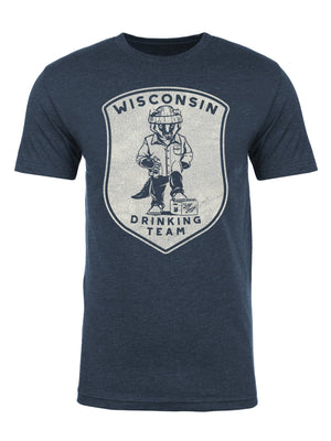 Tee - Wisconsin Drinking Team NAVY