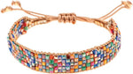 Rainbow Multicolored Woven Bracelet