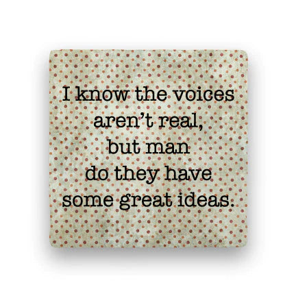 Voices Aren't Real Coaster