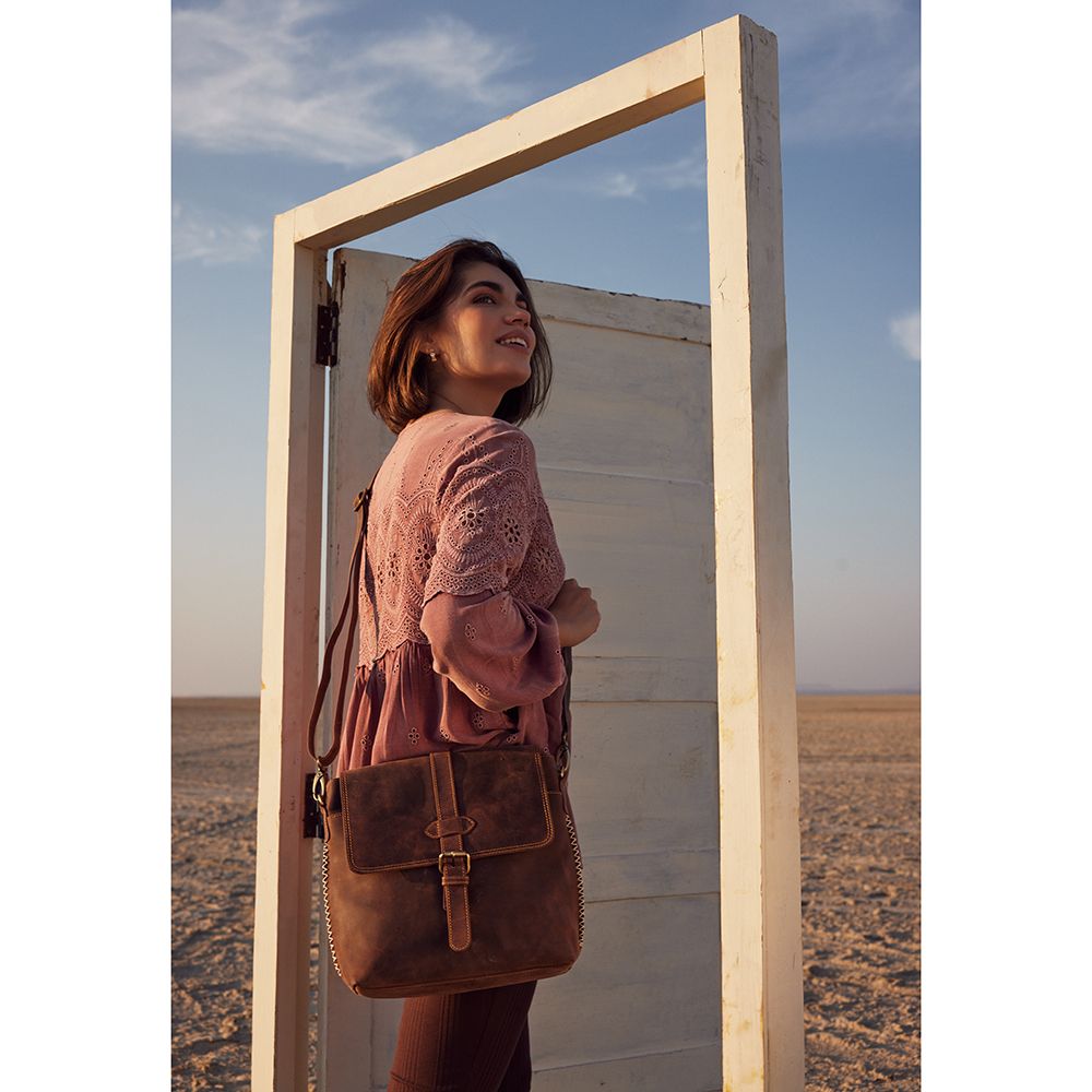 Ventura Leather & Hairon Bag