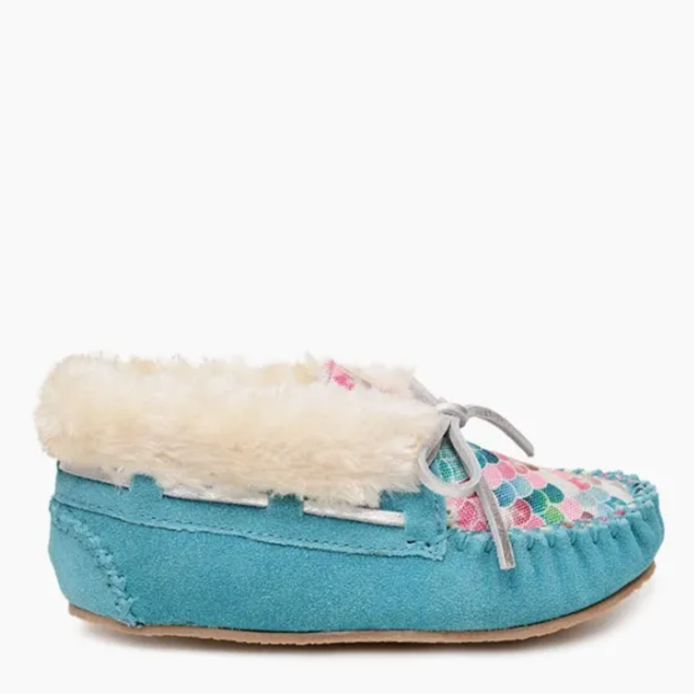 Kids Charley Fur-Lined Moccasin