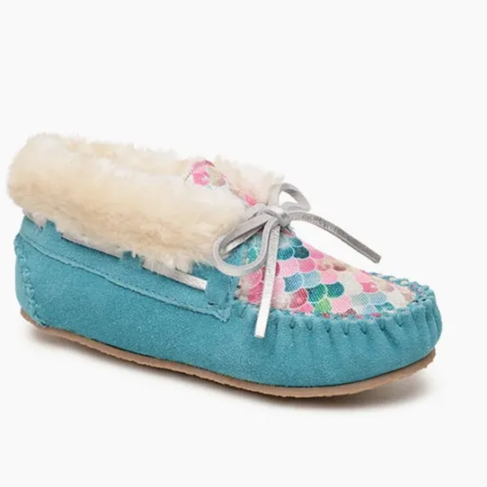 Kids Charley Fur-Lined Moccasin