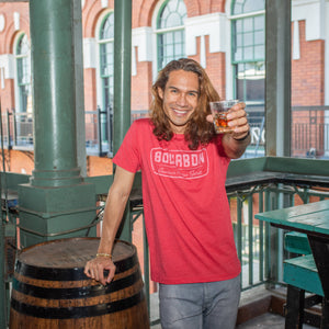 Tee - Bourbon America's Native Spirit Red