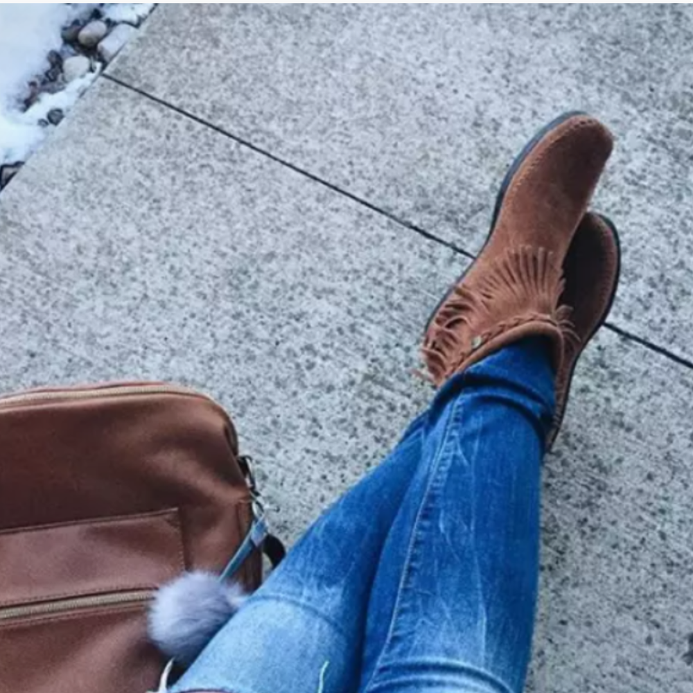 Womens High Top Back Zip Boot