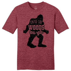 
            
                Load image into Gallery viewer, Into The Woods Big Foot Unisex Tee
            
        