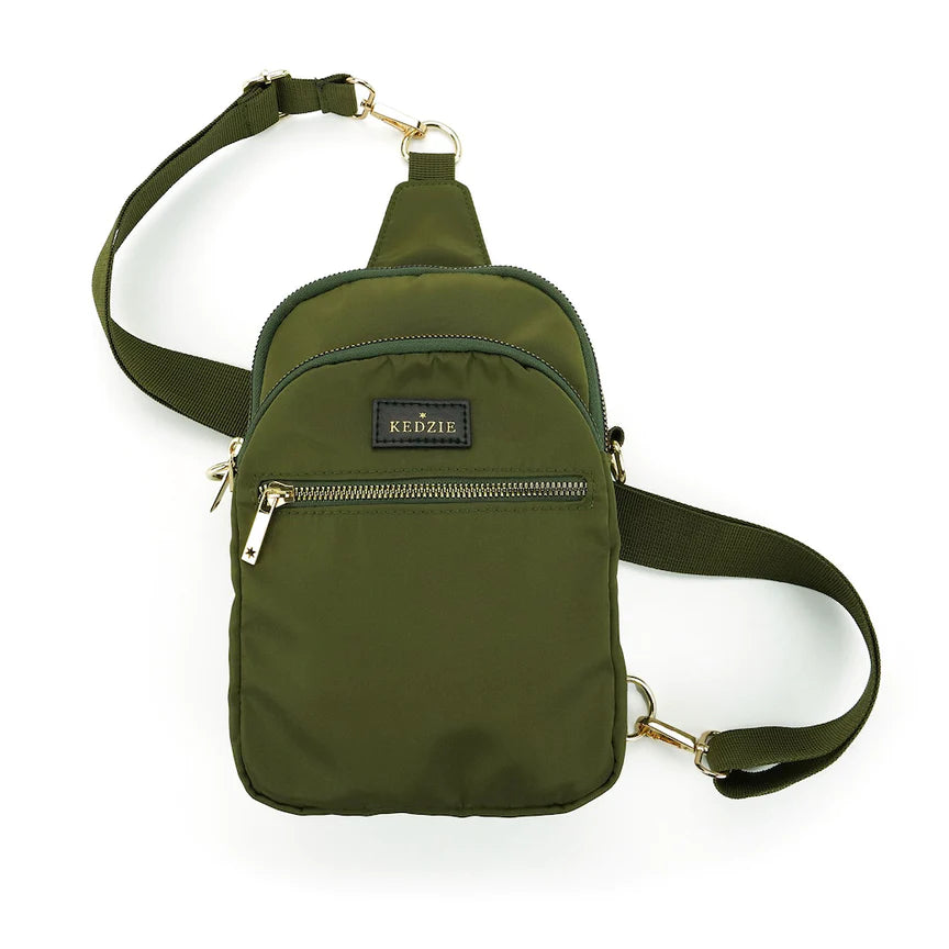 Kedzie Roundtrip Convertible Sling OLIVE