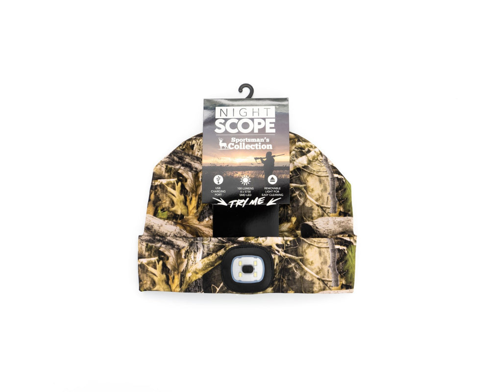 Night Scope Sportsman Rechargeable LED Beanie