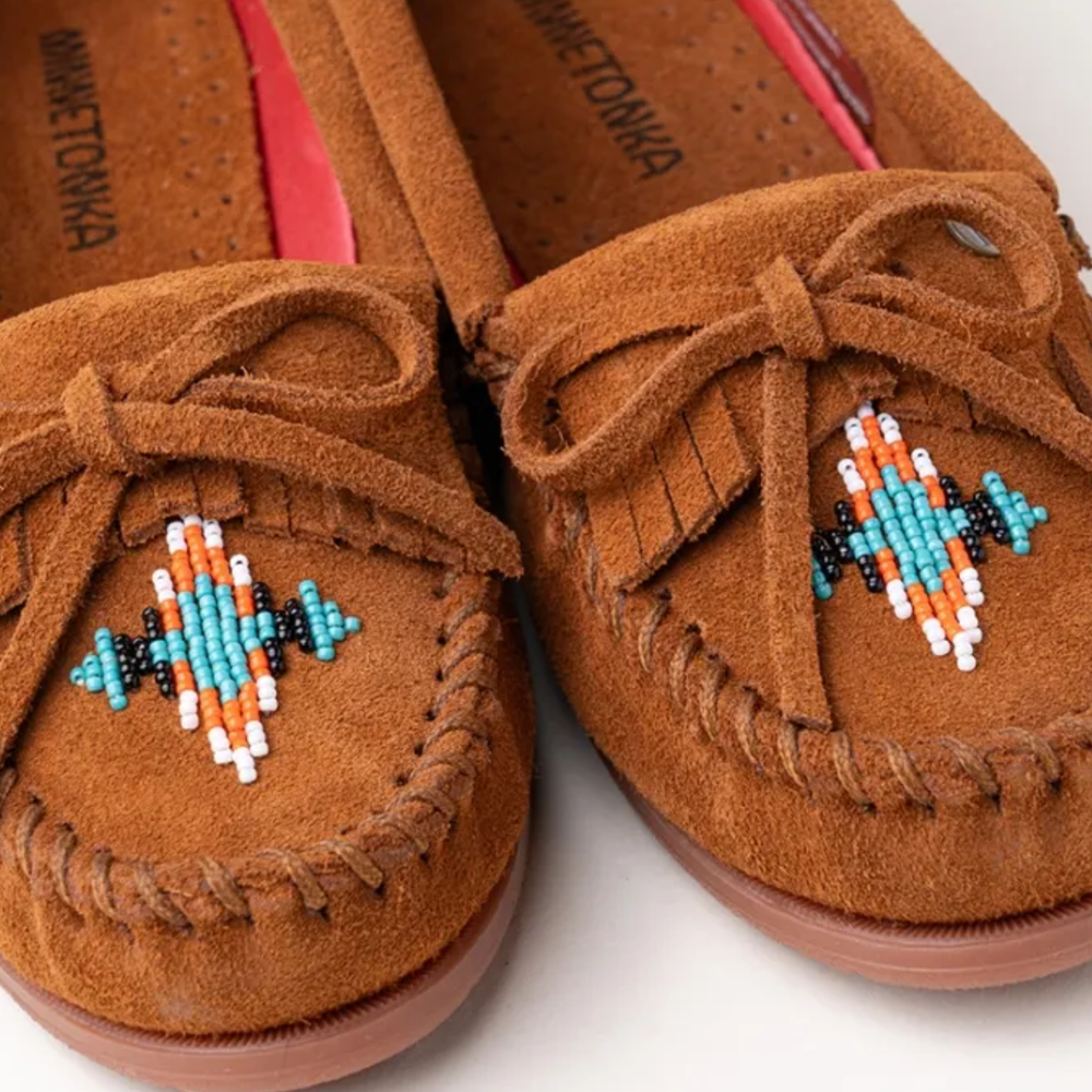 Womens Nizhoni Beaded Moccasin