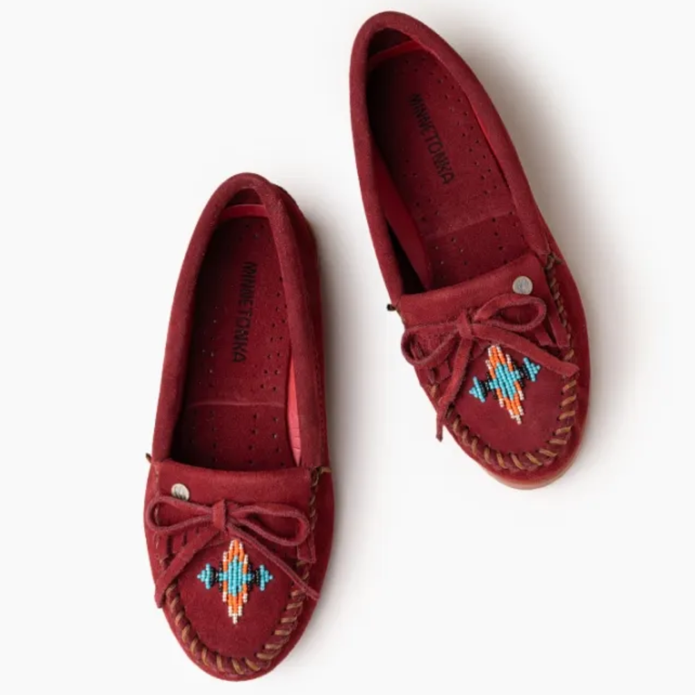 Womens Nizhoni Beaded Moccasin