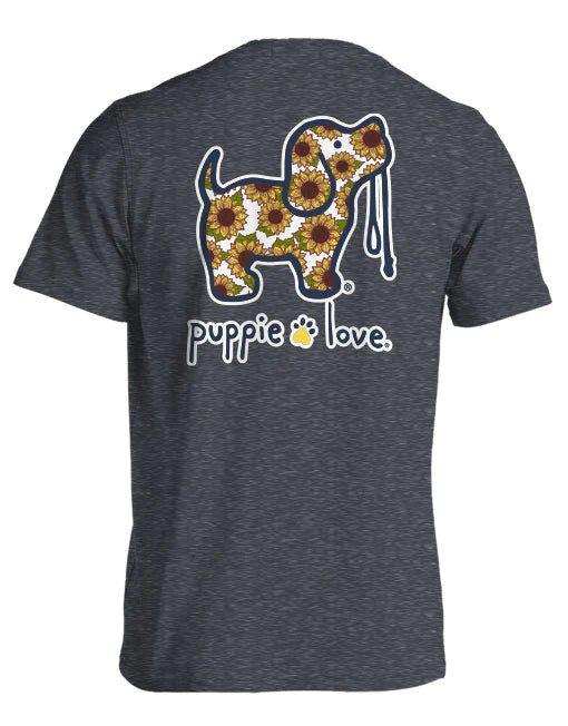 Sunflower Puppy Love Tee