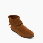 Back Zip Hardsole Boot
