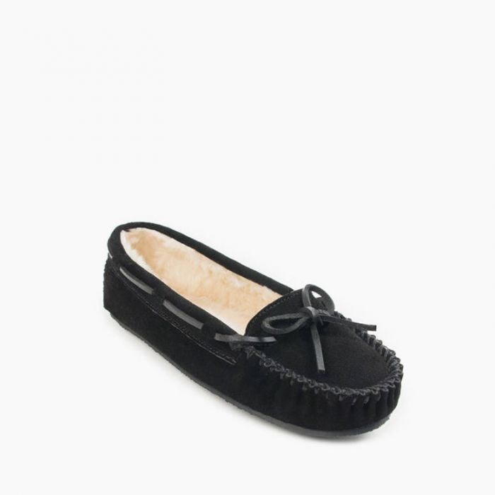 Cally Fur-Lined Womens Moccasins