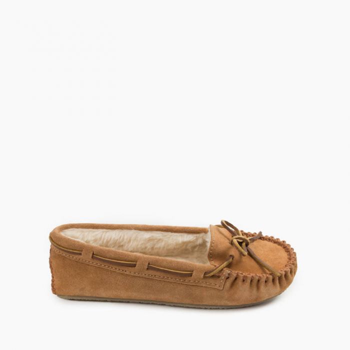 Cally Fur-Lined Womens Moccasins