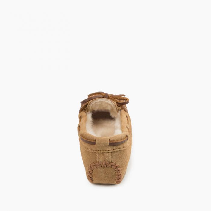 Kids Cassie Fur-Lined Moccasin