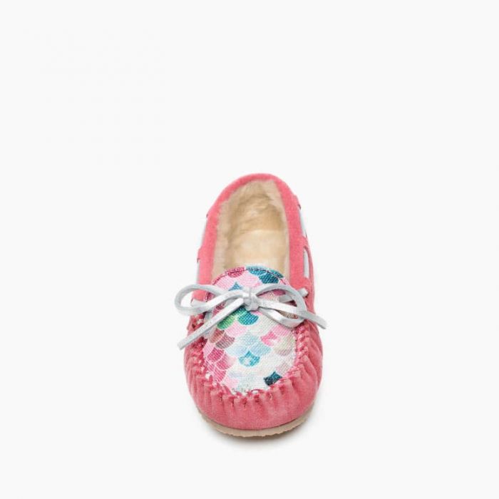 Kids Cassie Fur-Lined Moccasin