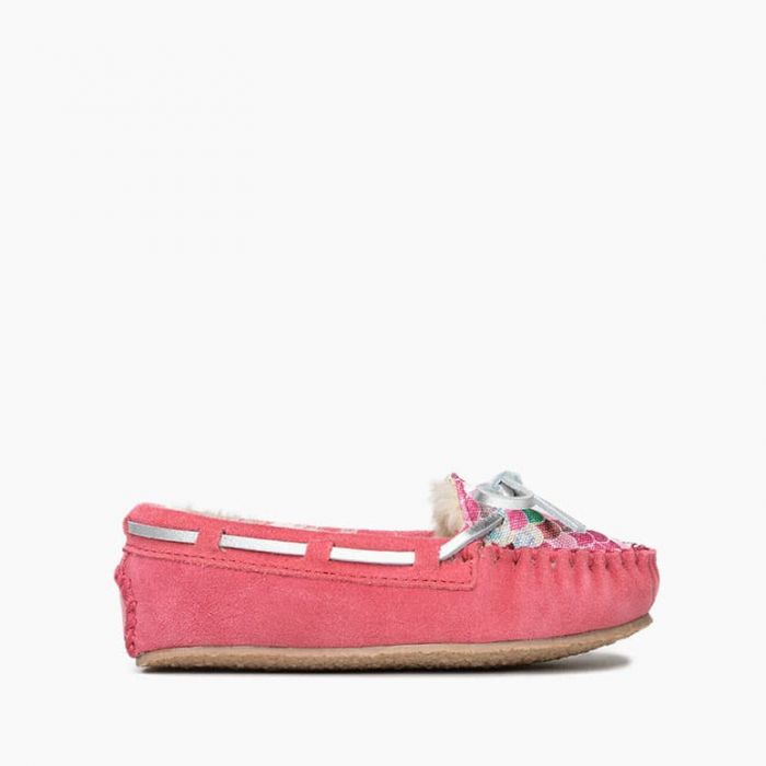 Kids Cassie Fur-Lined Moccasin