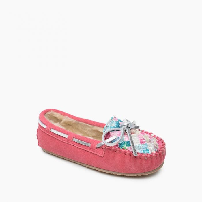 Kids Cassie Fur-Lined Moccasin
